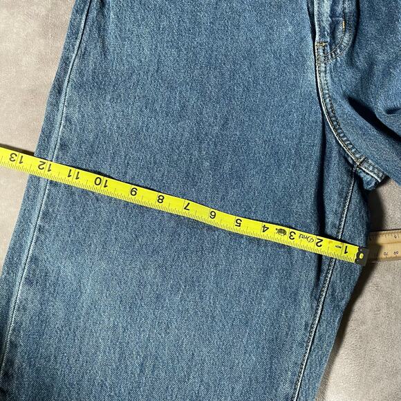 Women’s Levi’s Medium Wash High Waisted Straight Baggy Denim Jeans - Picture 7 of 8